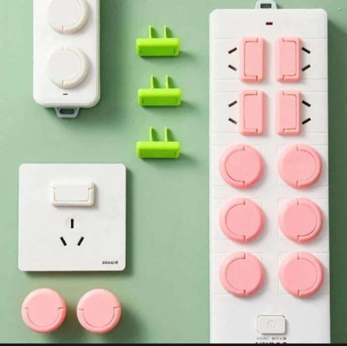 Child Safety Socket Protector Set (10 Pcs)